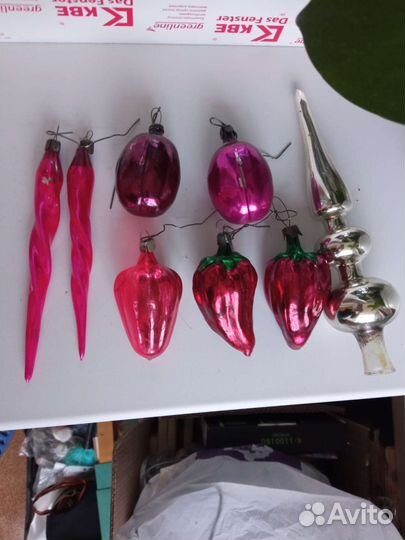 Елочные игрушки СССР