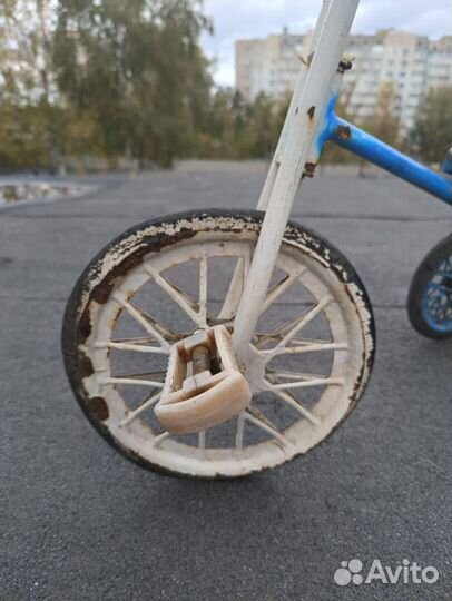 Детский трёхколёсный велосипед СССР