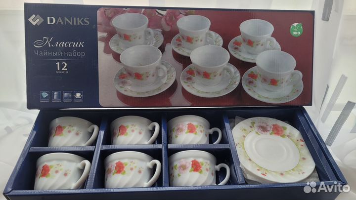 Чайный сервиз новый в коробке