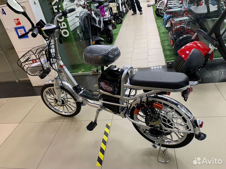 Электровелосипед SML-007 с амортизаторами