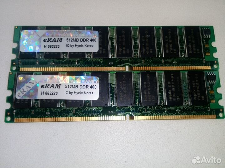 Оперативная память DDR 400 512Mb