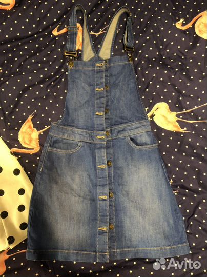 Джинсовый сарафан