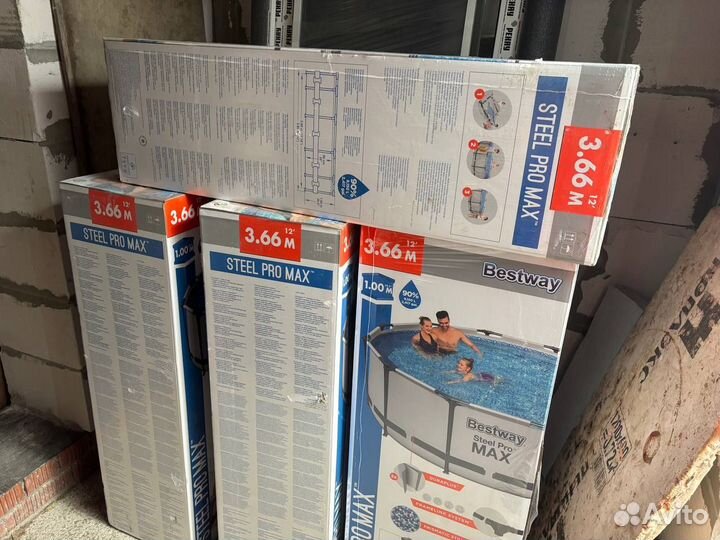 Бассейн Bestway Steel Pro MAX 56418 366х100 см