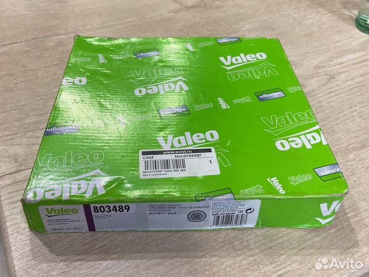 Диск сцепления, выжимной подшипник valео