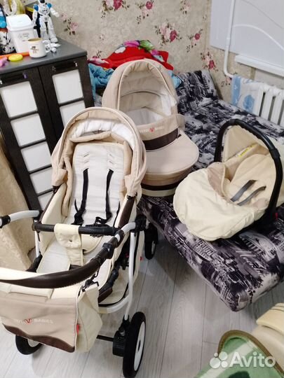 Детские коляски 3 в 1 verdi бу