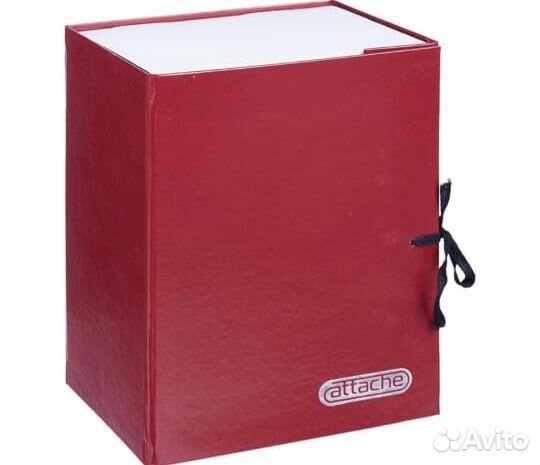 Папка архивная на завязках Attache