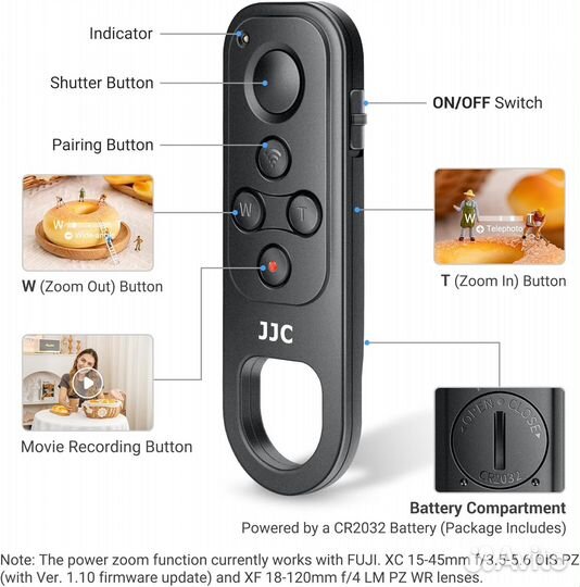 JJC TP-F1 Совместимость Fujifilm X-S20/X-H2S/X-H2