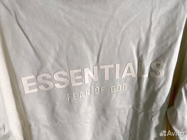 Fear of god essentials свитшот