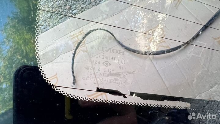 Стекло собачник форточка левая honda odyssey 2008