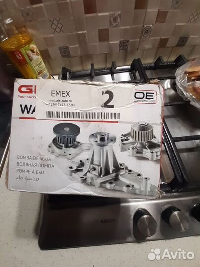 Водяной насос (помпа)chevrolet cruze