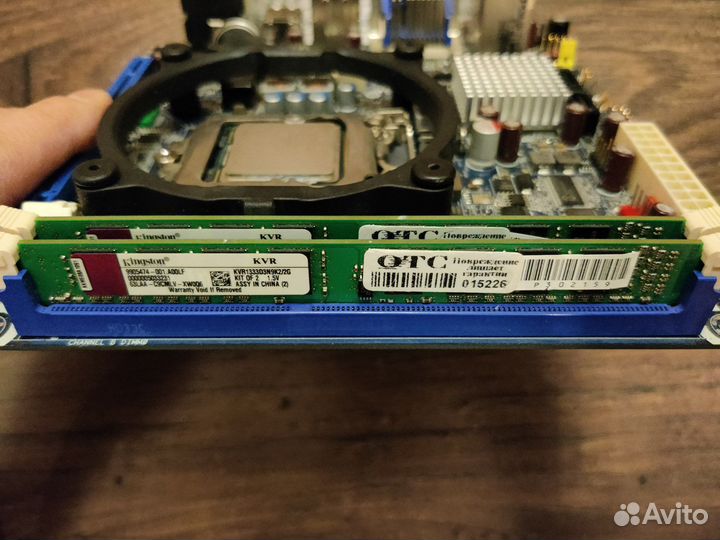 Материнская плата: foxconn 115xdbp