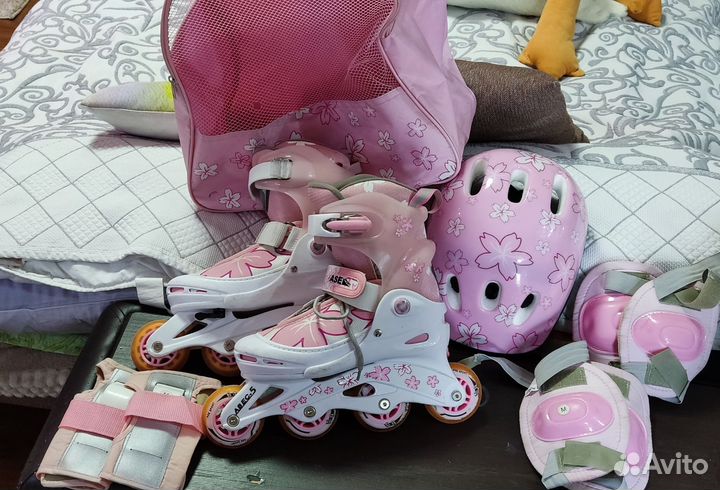 Ролики для девочек р-р 34-37