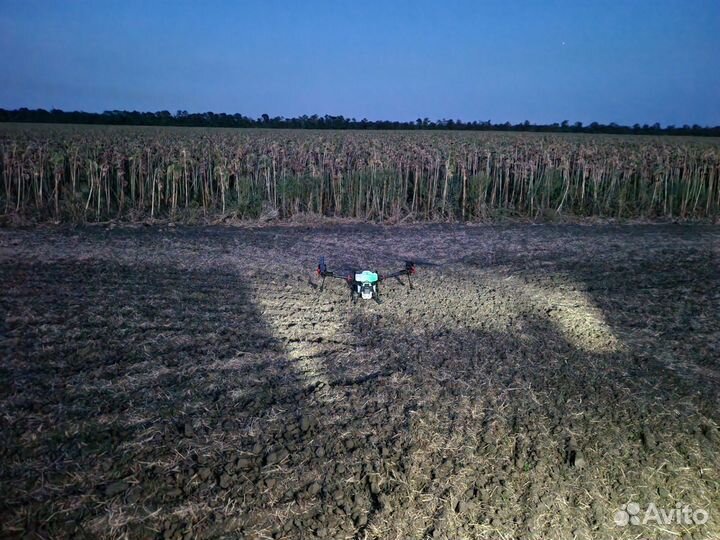 Внесение сзр агро-дроном