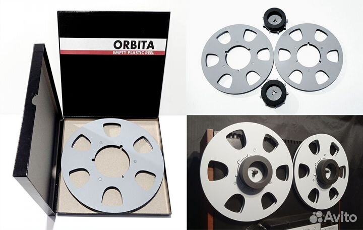 Катушки №22 серебристые, светлосерые, черные (лак)