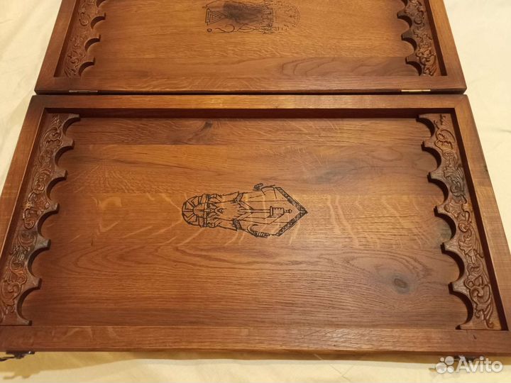 Дубовые нарды 