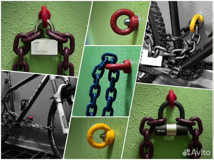 Крепление для велосипеда под 10мм цепь №15