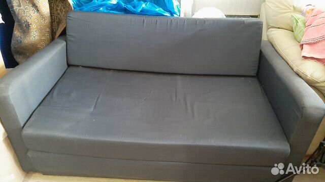 Диван кровать IKEA бу , ширина 140, глубина 70, высота 70 , б/у , цвет ...