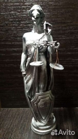 Статуэтка Фемида свинец 21см