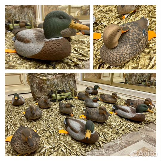 Чучела уток движущиеся
