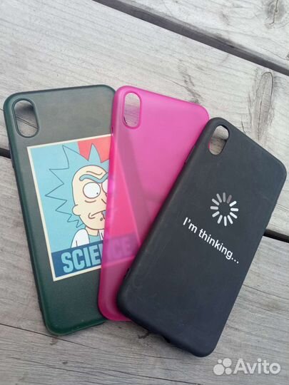 Три чехла на iphon xs