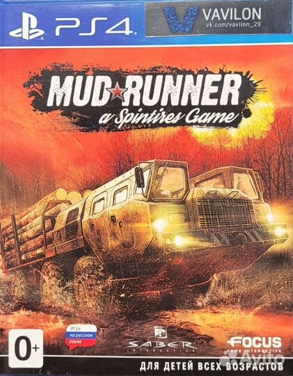 Mud Runner Spintires PS4