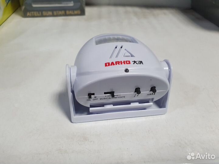 Датчик движения, музыка ветра, звонок