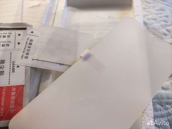 Два стекла и плёнка Redmi note 7 pro