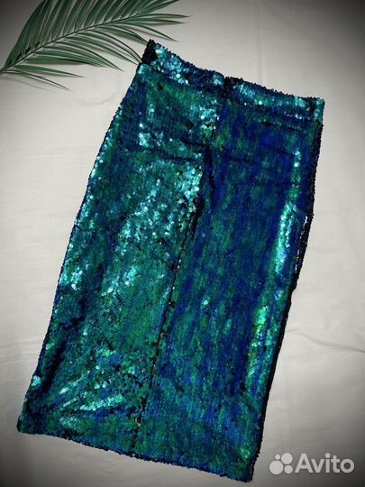 Юбка женская с пайетками S 40 42