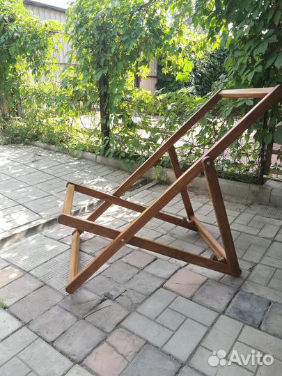 Каркас для шезлонга деревянного