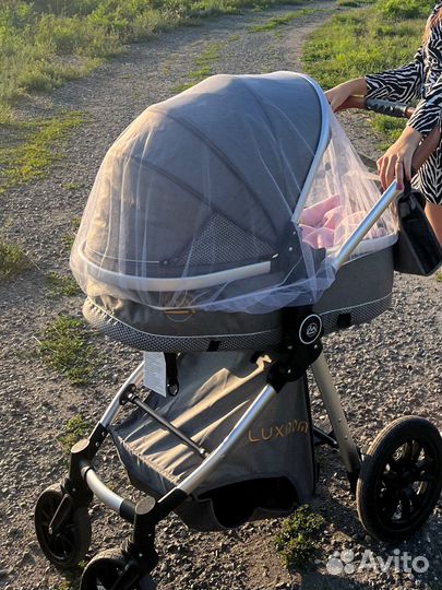Коляска 3в1 luxmom