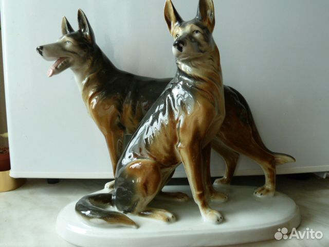 Две редкие немецкие статуэтки