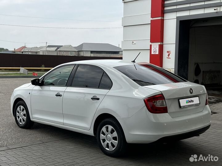 Skoda Rapid 1.6 МТ, 2016, 246 000 км