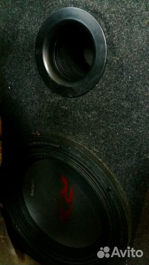 Сабвуфер+ 2конденсатора в Пушкино