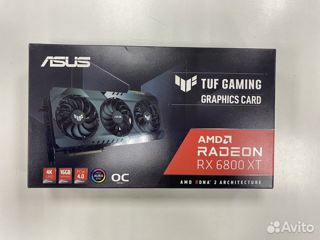 Видеокарта RX 6800 XT Asus TUF Gaming 16 GB OC