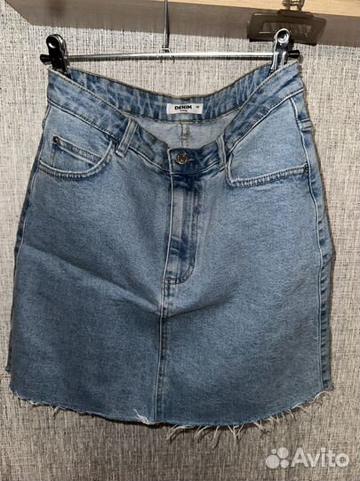 Джинсовая юбка