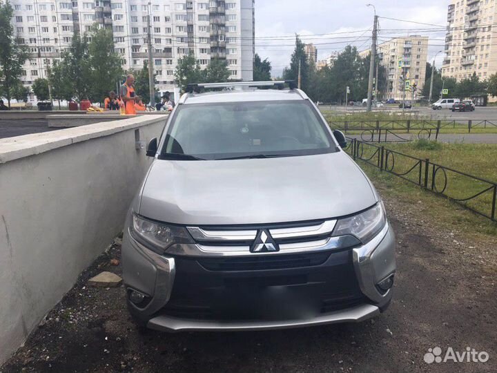 Багажник на крышу Turtle на Mitsubishi Outlander