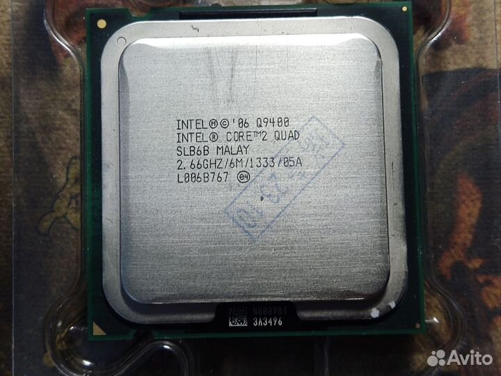 Процессор(CPU) Intel Core 2 Quad Q9400 socket 775