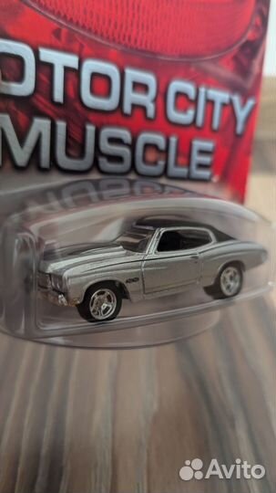 Hot wheels chevy chevelle motor city muscle