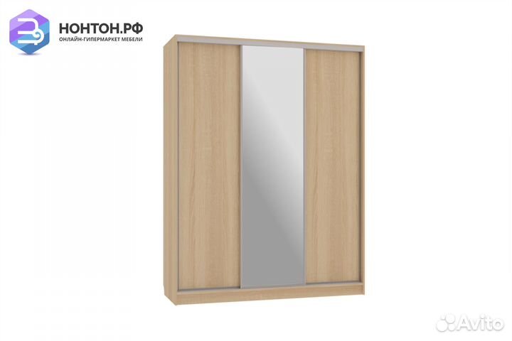 Шкаф-купе Бассо 1-600 дуб сонома