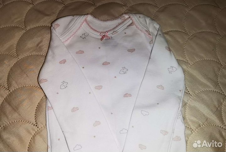 Боди с длинным рукавом на девочку