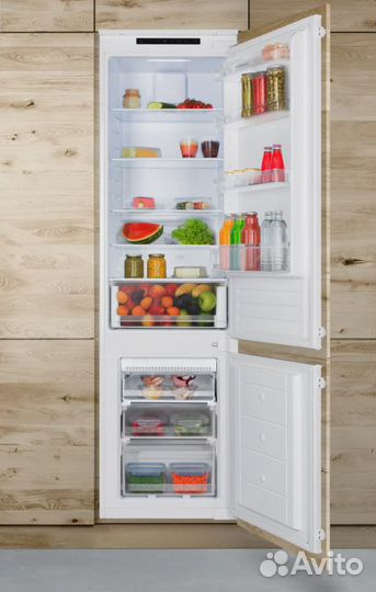 Холодильник встраиваемый 194см/No frost/Hansa