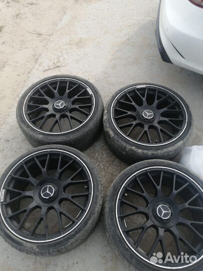 Диски на mercedes R19 amg разноширокие