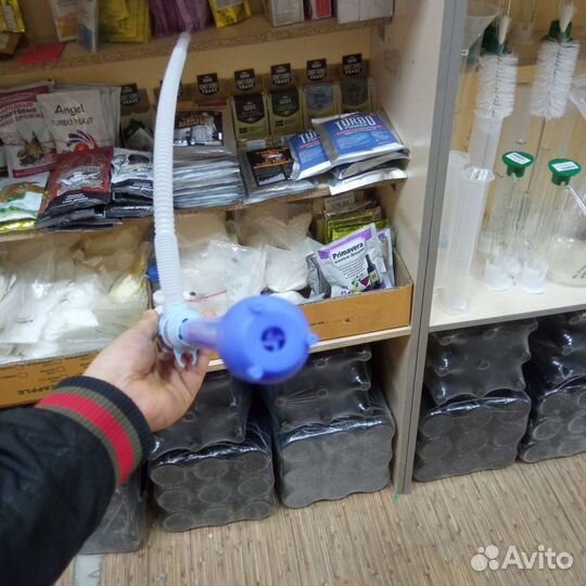 Сифон переливной автоматический