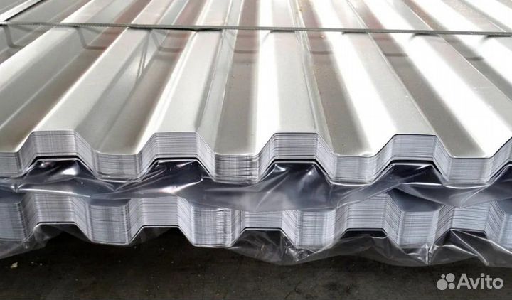 Профнастил C8мм Оцинкованный (ст) разные размеры