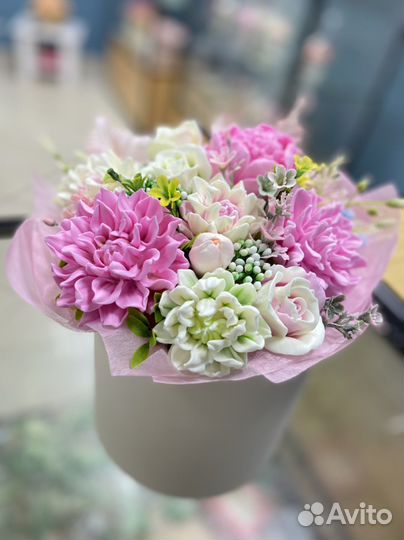 Букет из мыла