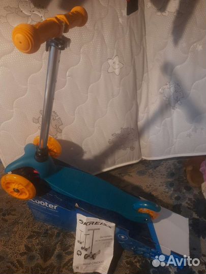 Самокат новый детский 3хколес