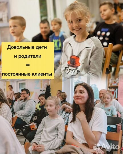 Готовый бизнес прибыльный детский центр