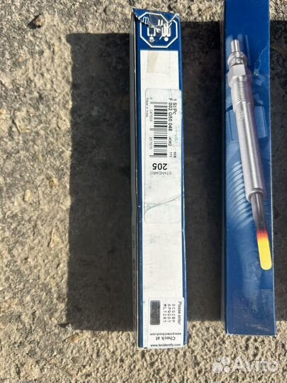 Свечи накаливания bosch F002G50048 (citroen, Fiat)