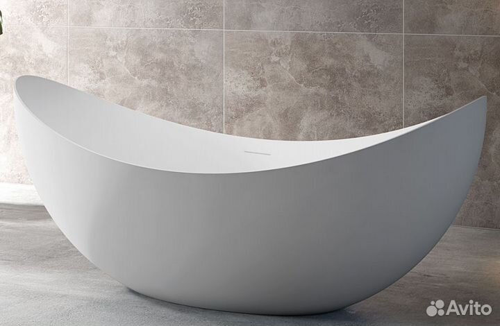 Отдельностоящая акриловая ванна Abber AB9333