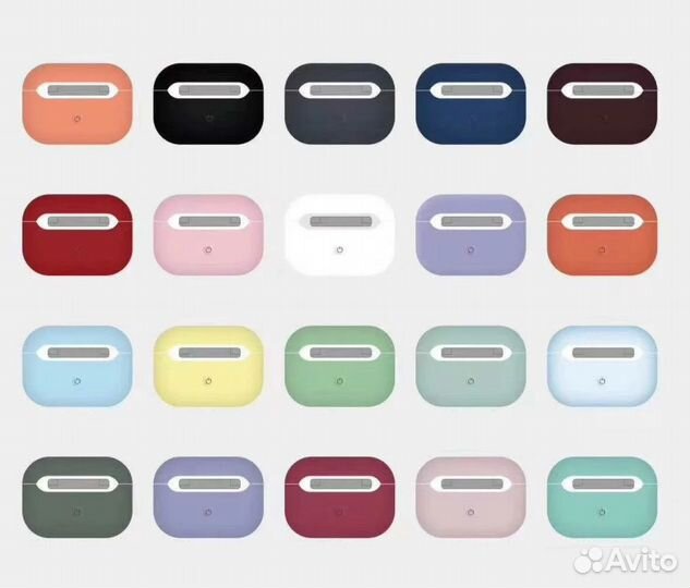 Чехол для наушников AirPods Pro силиконовый